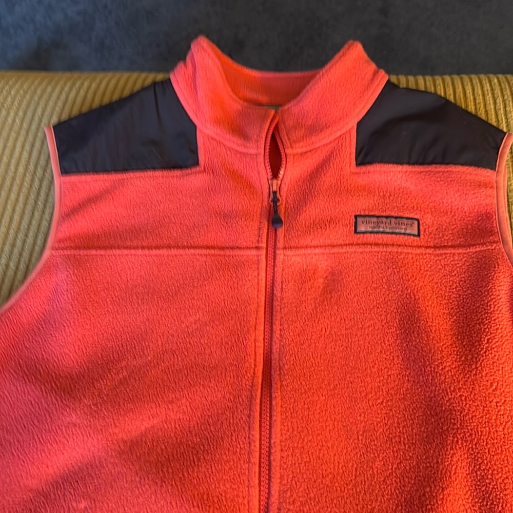 Vineyard Vine Fleece vest XL